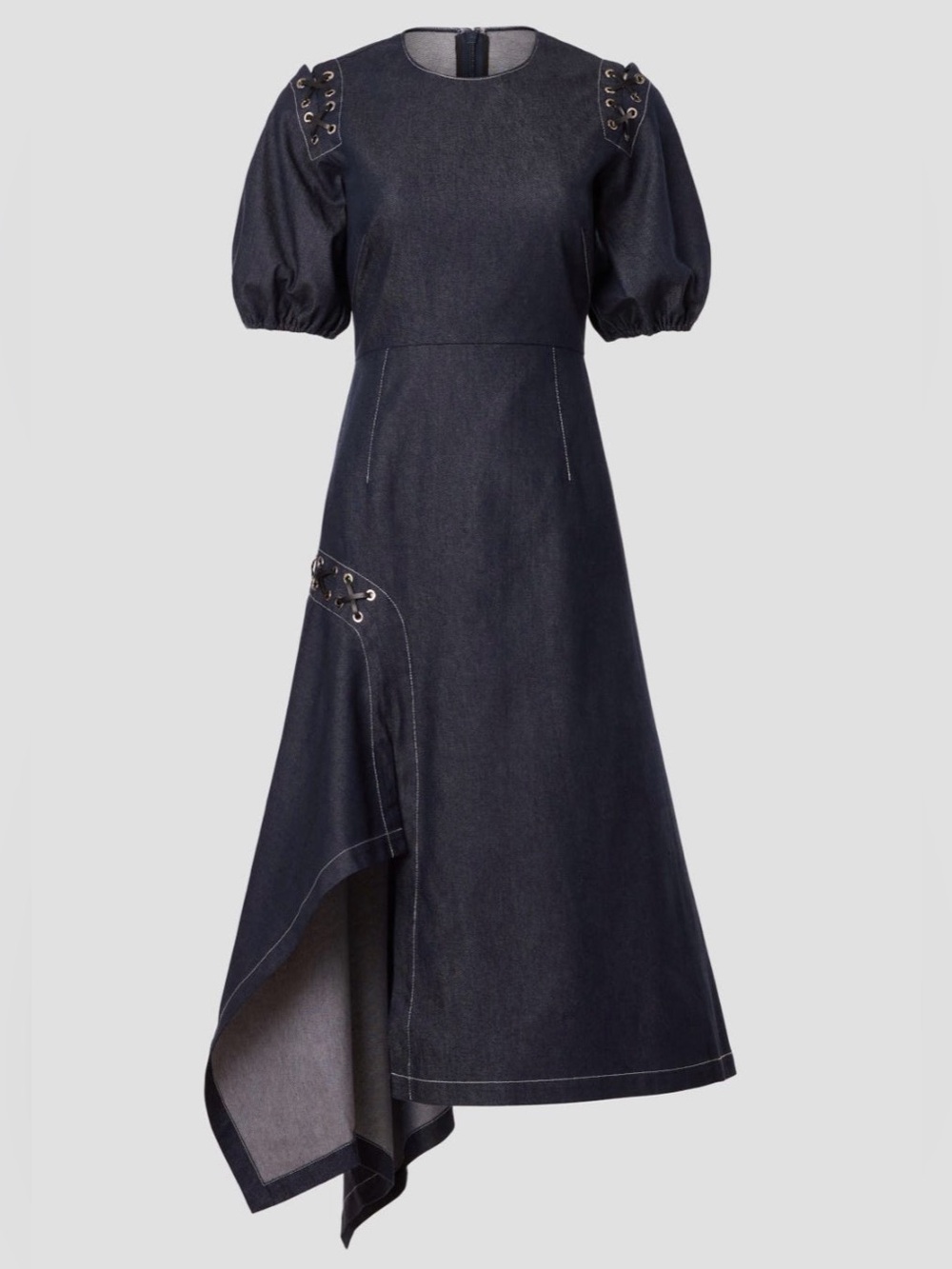 BIBHU MOHAPATRA Denim Midi